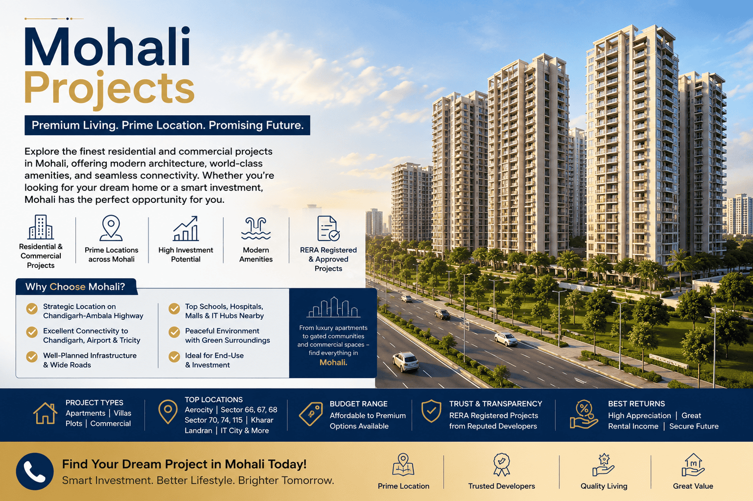 Mohali Upcoming Projects 2026